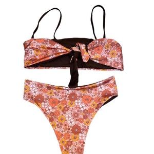 floral swimwear